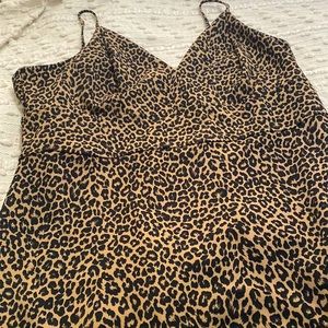 Leopard party dress